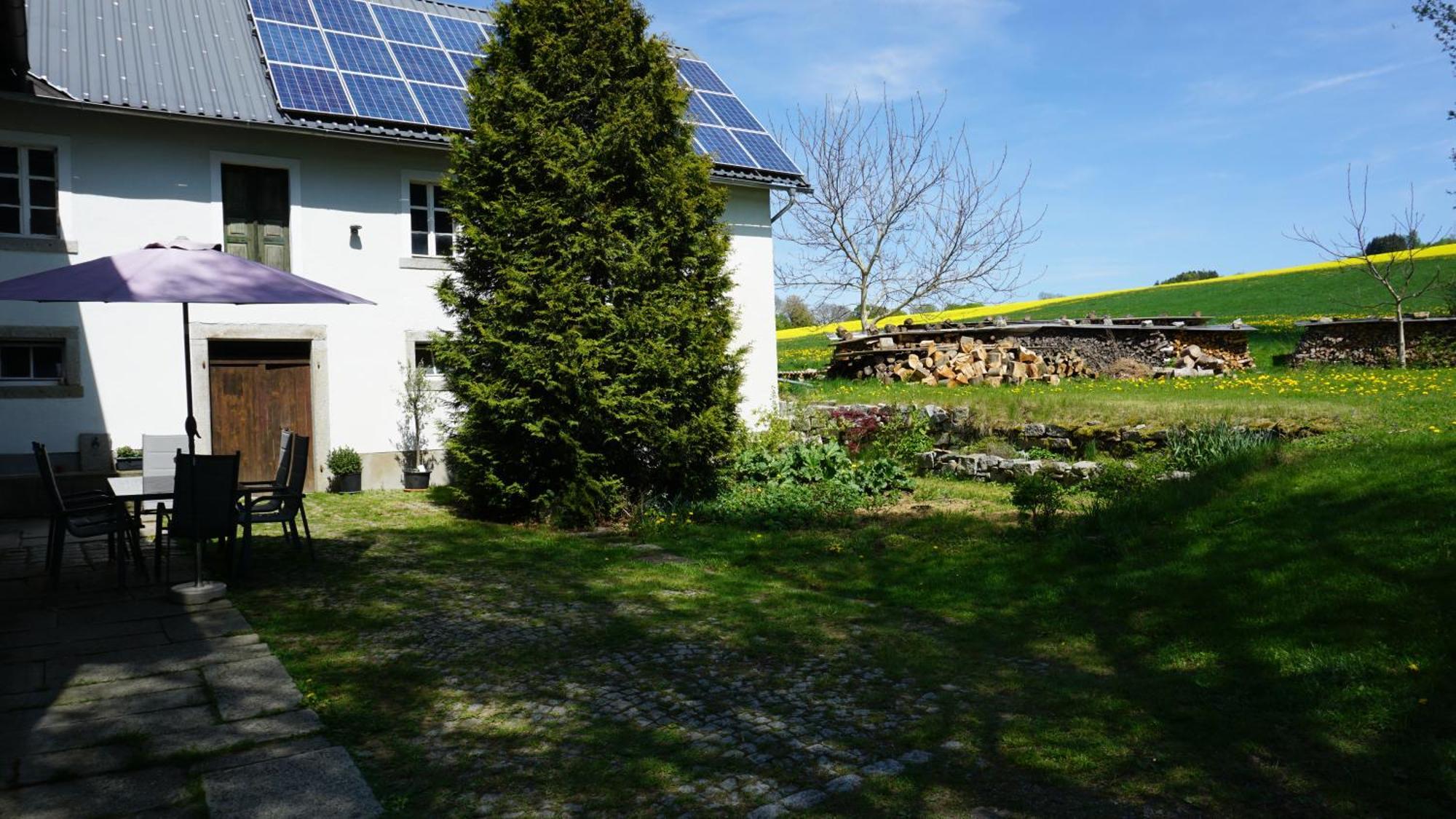 Ferienwohnung Im Bauernhaus Im Fichtelgebirge Gefrees Εξωτερικό φωτογραφία